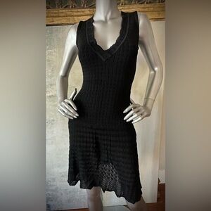 Azzedine ALAÏA Italy Vintage 90’s Black Dress S